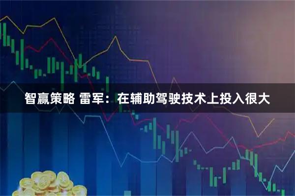 智赢策略 雷军：在辅助驾驶技术上投入很大